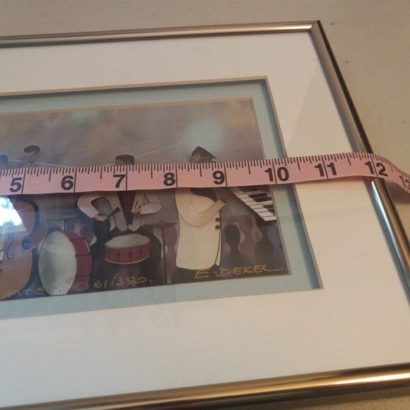 "The Jazzy Quartet" Number 61/350 Emile Dekel - Picture 8 of 11